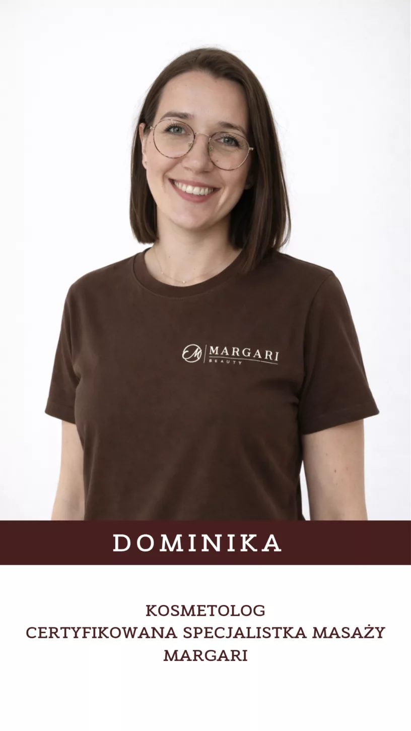 Dominika - certyfikowana specjalistka masaży margari