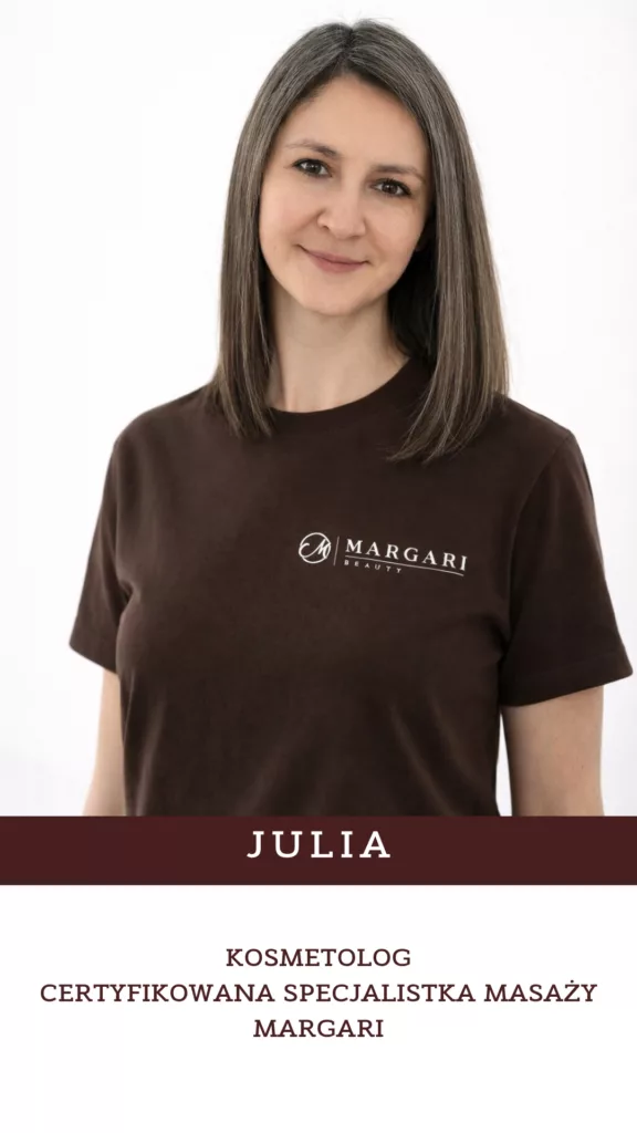 Julia - certyfikowana specjalistka masaży margari