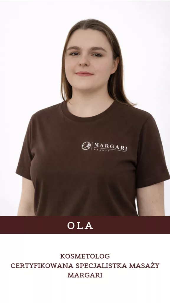 Ola - certyfikowana specjalistka masaży margari