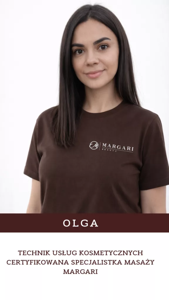 Olga - certyfikowana specjalistka masaży margari